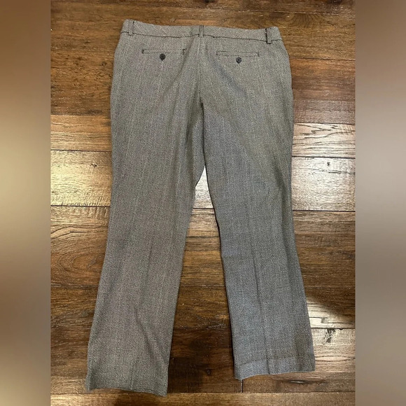 Express Studio Plaid Flare Pants- size 12 - Picture 6 of 9